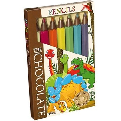 The Chocolate Chocolate pencils динозаври