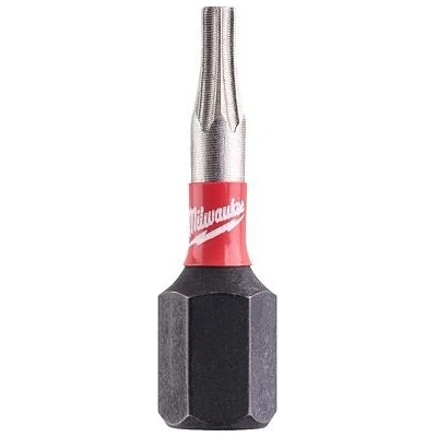 Milwaukee 4932471578 bit TORX BO8 s otvorem, 25mm IMPACT DUTY, torzní zona