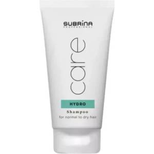 Subrina Шампоан за коса Subrina Professional Care Hydro, хидратация, без парабени, за нормална до суха коса, 25 мл, миниатюра
