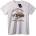 NOONEBRAND Тениска Класически състезателен автомобил - 2XL, White