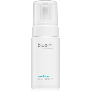 Blue M Oxygen for Health ústní pěna 2 v 1 na čištění zubů a dásní bez kartáčku a vody 100 ml