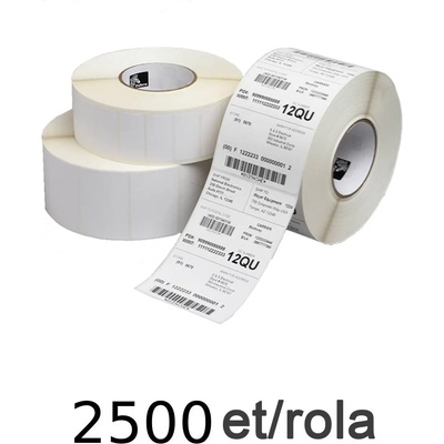Zebra RFID етикети Zebra Z-Select 2000T 54x34mm, 2500 ет. /ролка (ZIPRT3015300)