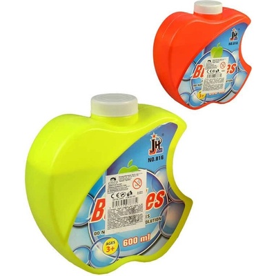 Náplň náhradní do bublifuku jablko 600ml plastová láhev 2 barvy