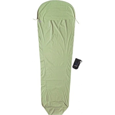 Cocoon Вътрешен чувал Cocoon MummyLiner Organic Cotton Travel sleeping bag - Forest Shade - размер 241 x 90/56 cm (515-0058-fs)