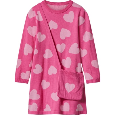 lupilu Dívčí pletené šaty růžová – Zboží Mobilmania