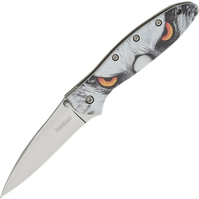 Kershaw LEEK - ALUM HAWK/SIL 14C28N, Aluminum, Linerlock K-1660HAWK