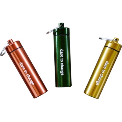 Dr. Isla Компресирана бамбукова кърпа в алуминиев контейнер Dr. Isla, 7 броя, асортимент (TW7ALU)