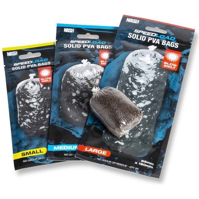Kevin Nash PVA Vrecká Speedload Solid PVA Bags Slow Melt Large