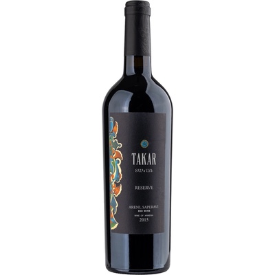 Armenia Wine Takar Reserve Areni Saperavi Suché červené 2017 13,5% 0,75 l (holá láhev)