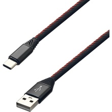 Mobilnet KAB-0184-USB-TYPEC USB TYPE-C 2A, 2m, černý