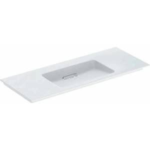 Geberit One Slim 120 см бяла мивка за мебели със специален канал (505.016.00.1)