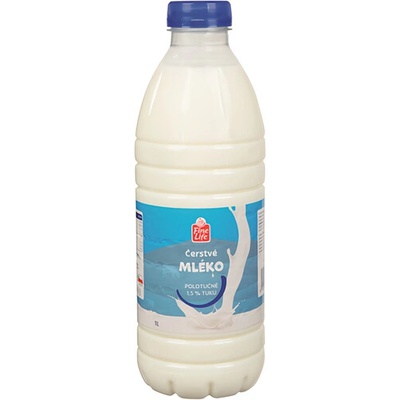 Fine Life Mléko čerstvé 1,5 % 1 l