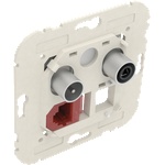 Efapel Мултимедиен контакт R-TV RJ45 Cat. 6 UTP оптична връзка SC-APC (21535)