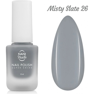 Nani lak na nehty Super Shine Misty Slate 10 ml