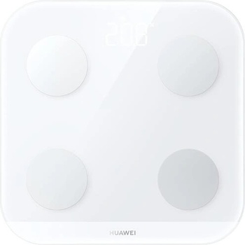 Huawei Смарт кантар HUAWEI Scale 3 Bluetooth Edition - TruFit, анализ на състава на тялото, Bluetooth 5.0 (BLE), бял