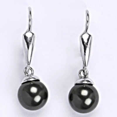 Čištín se Swarovski perlou black NK 1397/20