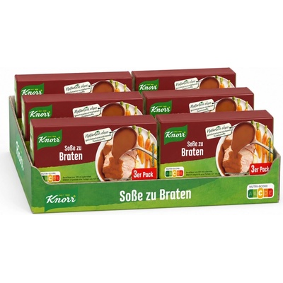 Knorr omáčka k pečenému masu 3 x 250 ml