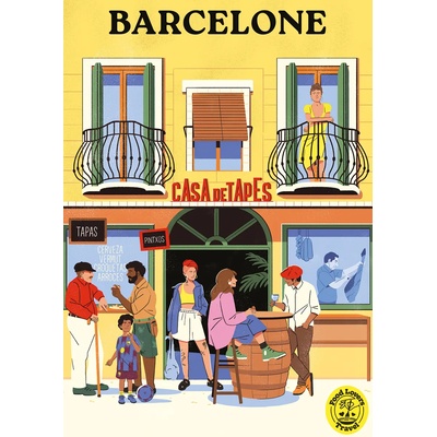Hachette - Puzzle Barcelona, Spain - 1 000 piese