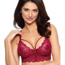 Gorteks Charlize/B2 mäkká podprsenka červená tmavě