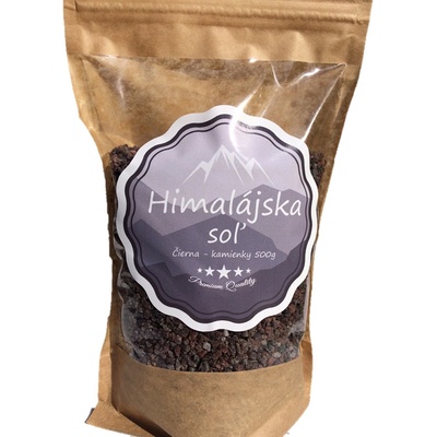 Najtelo Kala Namak čierna Himalájska Soľ kamienky 500 g
