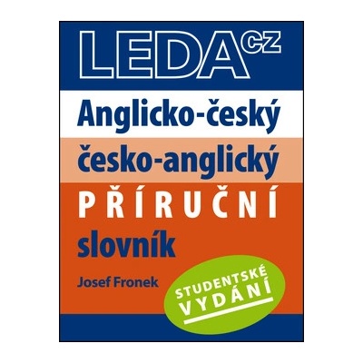 Anglicko-český, česko-anglický příruční slovník - Fronek Josef
