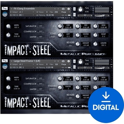 Impact Soundworks Impact Steel: Cinematic Metallic Percussion (Дигитален продукт)