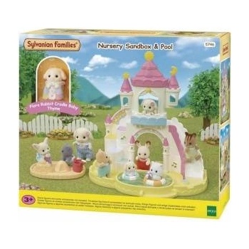 Sylvanian Families Комплект играчки Sylvanian Families 5746 Nursery sandbox & Pool Пластмаса