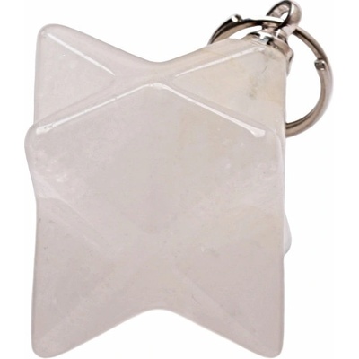 Nefertitis Křišťál přívěsek Merkaba hvězda NF46555