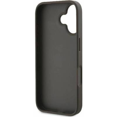 Guess 4G Metal Logo kryt pre iPhone 16 - hnedý 57983122242