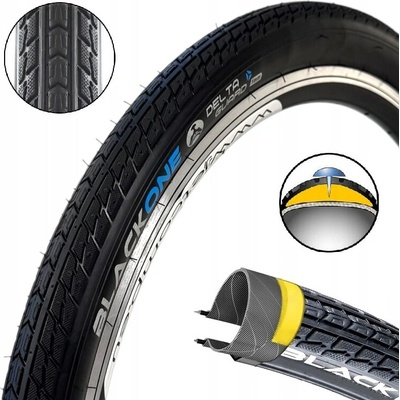 BLACK1 - 28 x 1,00 - 25-622 + proti prepichnutiu