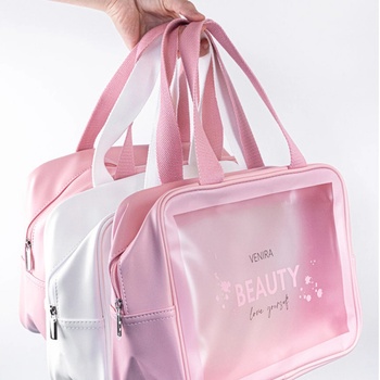 Venira cestovní kosmetická taška růžová
