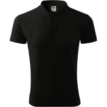 Image 1 of Malfini Pique Polo мъжка поло тениска, черна (20301)