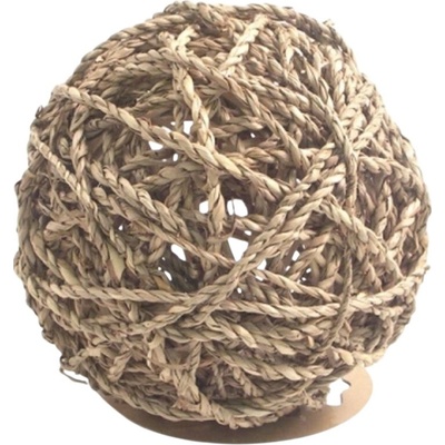 Rosewood hračka hlod. přírodní mořs.tráva koule 15 cm