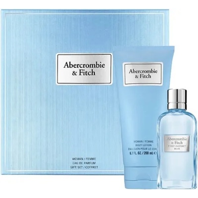 Abercrombie & Fitch First Instinct Blue for Her Gift Set - EDP 50 ml + Body Lotion 200 ml за жени