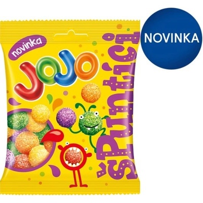 Jojo Špuntíci želé na báze škrobu s ovocnými príchuťami 80 g