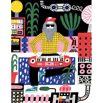 Pieces & Peace - Puzzle Le Musicien Barbu - 500 piese