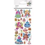 TITANUM Stickers convex fairies and outfits mix 31pcs