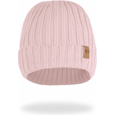 Merino čepice pro děti Dust Pink