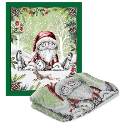 Egan Vánoční pléd Santa claus 130x160