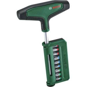 Bosch - T-образна отвертка, 19 бита 1600A039J3 (1600A039J3)