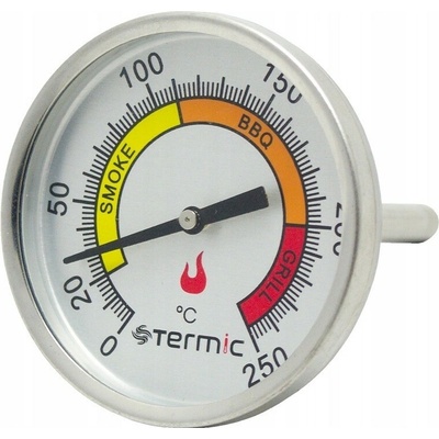 Teploměr BBQ stříbrný 0-250°C – Hledejceny.cz