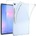 Samsung Прозрачен TPU калъф със скрийн протектор от закалено стъкло за Samsung Galaxy Tab S10 Lite