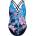 Zoggs Wild Rose Crossback Womens - Blue