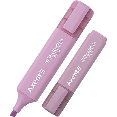 AXENT Текстмаркер Axent 2537 1-5 mm Виолетов пастел (1605064-51-2537-36-A)
