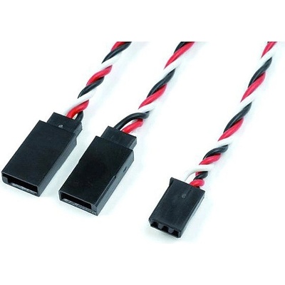 Futaba Kábel Y silikon 30 cm