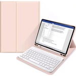 Tech-Protect sc pen + КЛАВИАТУРА калъф за ipad 10.9 2022 розов (9490713927663)