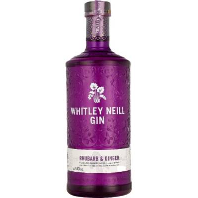 Whitley Neill Gin Rhubarb Ginger 41,3% 1 l (holá láhev)
