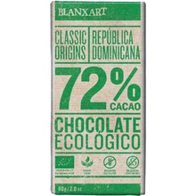 Blanxart hořká čokoláda Dominicana 72% 80 g