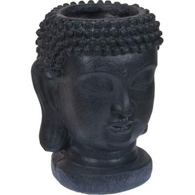 ProGarden KERAMICKÝ KVETINÁČ BUDDY 26X35 CM TMAVOSIVÁ