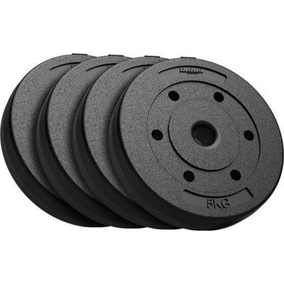 REBEL ACTIVE Závaží litinová 20 kg otvor 31 mm – Zboží Dáma